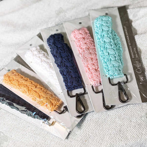 Handmade Cotton Keychain Wristlet