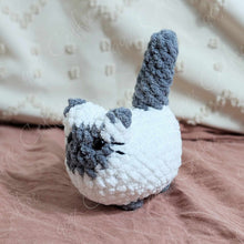 Load image into Gallery viewer, Chubby Siamese Loaf Cat Plushie
