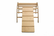 Load image into Gallery viewer, Montessori Climbing Arch Rocker with 2 Ramps and Pillow
