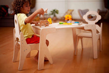 Load image into Gallery viewer, Montessori Table and Chair Set
