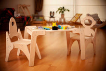 Load image into Gallery viewer, Montessori Table and Chair Set
