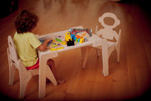 Load image into Gallery viewer, Montessori Table and Chair Set
