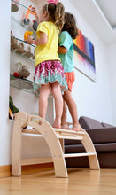 Load image into Gallery viewer, Twins Montessori Kitchen Stool - Wooden Step Stool for Kids
