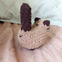 Load image into Gallery viewer, Chubby Siamese Loaf Cat Plushie
