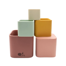 Load image into Gallery viewer, Silicone Stacking Cups – Set of 5 | LYTL®️

