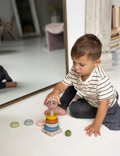 Load image into Gallery viewer, Silicone Ring Stacking Toy – 10pc| LYTL®️
