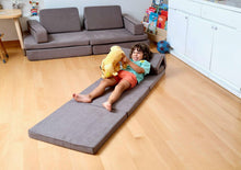 Load image into Gallery viewer, Transformable Kids Play Mat and Couch for Playtime and Relaxation
