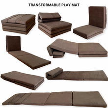 Load image into Gallery viewer, Transformable Kids Play Mat and Couch for Playtime and Relaxation
