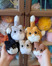 Load image into Gallery viewer, Chubby Tuxedo Loaf Cat Plushie
