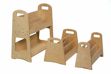 Load image into Gallery viewer, Wooden Bookshelf / Small-Medium-Large Size
