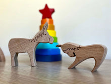 Load image into Gallery viewer, Wooden Farm Animals Set
