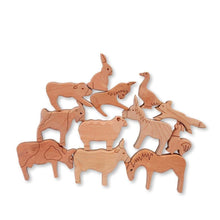 Load image into Gallery viewer, Wooden Farm Animals Set
