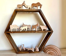 Load image into Gallery viewer, Wooden Farm Animals Set
