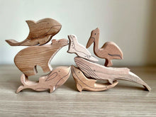 Load image into Gallery viewer, Wooden Ocean Animals Set
