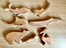 Load image into Gallery viewer, Wooden Ocean Animals Set
