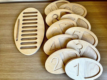 Load image into Gallery viewer, Wooden Tracing Board for Toddlers
