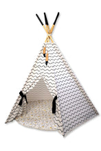 Load image into Gallery viewer, XL Teepee Tent and Play Mat Set
