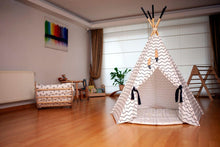 Load image into Gallery viewer, XL Teepee Tent and Play Mat Set
