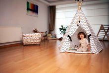 Load image into Gallery viewer, XL Teepee Tent and Play Mat Set
