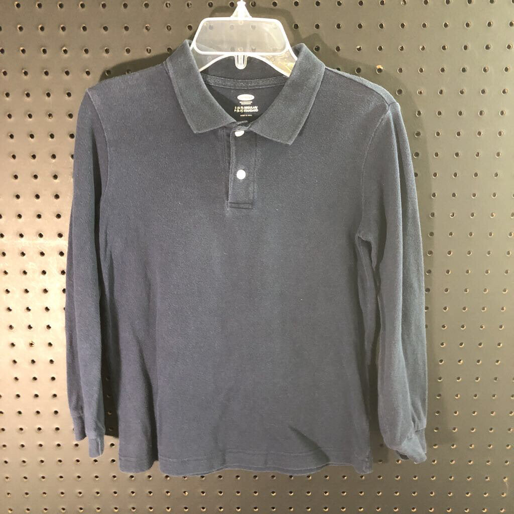 Uniform polo top long sleeve