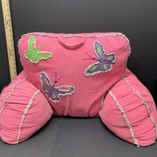 Load image into Gallery viewer, Back rest pillow w/butterflies
