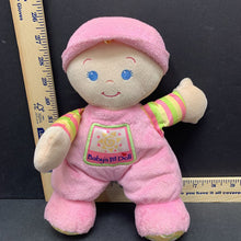 Load image into Gallery viewer, &quot;Baby&#39;s 1st doll&quot; plush rattle baby doll
