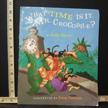 Load image into Gallery viewer, What time is it, Mr. Crocodile? (Judy sierra) -paperback
