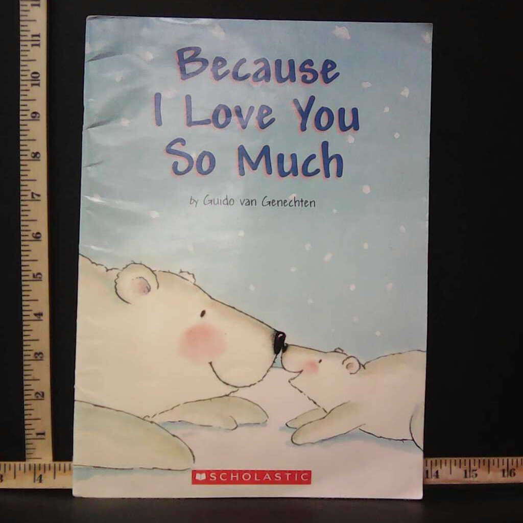 Because I Love You So Much (Guido Van genechten) -Paperback