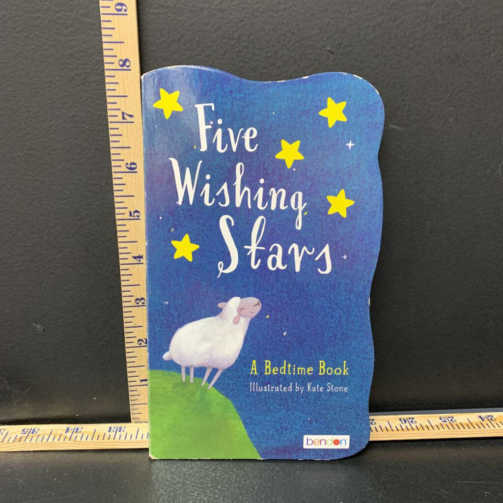 Five wishing stars -board