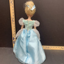 Load image into Gallery viewer, Collectible Porcelain Cinderella doll w/stand
