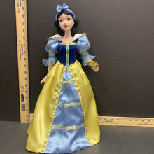 Load image into Gallery viewer, Collectible Porcelain Snow white doll
