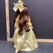 Load image into Gallery viewer, Collectible Porcelain Belle doll w/stand
