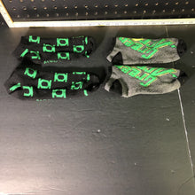 Load image into Gallery viewer, 2 pk Green Lantern &amp; Green Arrow socks
