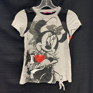 "I Heart Minnie" top