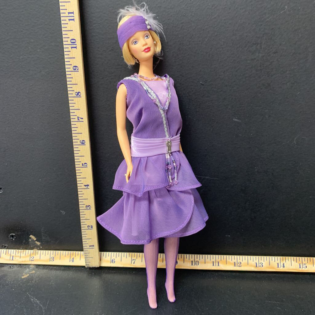 Collectible Dancing 'till dawn flapper girl doll