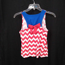 Load image into Gallery viewer, chevron top w/bow
