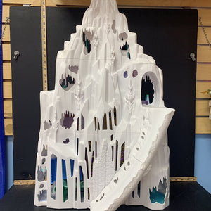 Anna & Elsa 2 In 1 Castle & Ice Palace Playset w/ Accessories
