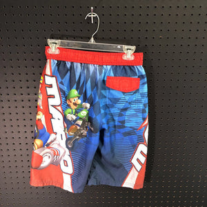 "Mario"Mario kart swim trunks