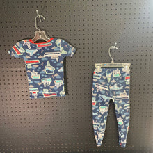 Load image into Gallery viewer, 2 pc Sailboat &amp; whale pajamas
