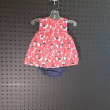 Load image into Gallery viewer, Ladybug onesie dress
