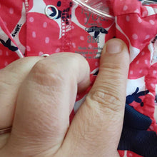 Load image into Gallery viewer, Ladybug onesie dress
