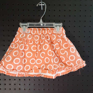 Circle print skirt