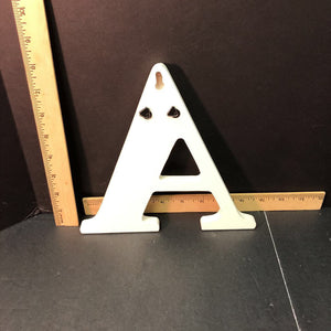 "A" wall decor