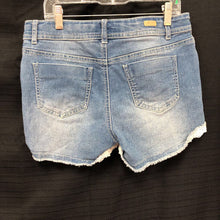 Load image into Gallery viewer, denim shorts w/lace
