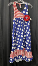 Load image into Gallery viewer, strip&amp;polka dot halter dress USA
