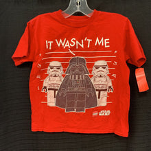 Load image into Gallery viewer, &quot;It Wasn&#39;t Me&quot; Lego Starwars character t shirt
