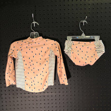 Load image into Gallery viewer, 2pc stripes &amp; dots swimsuit
