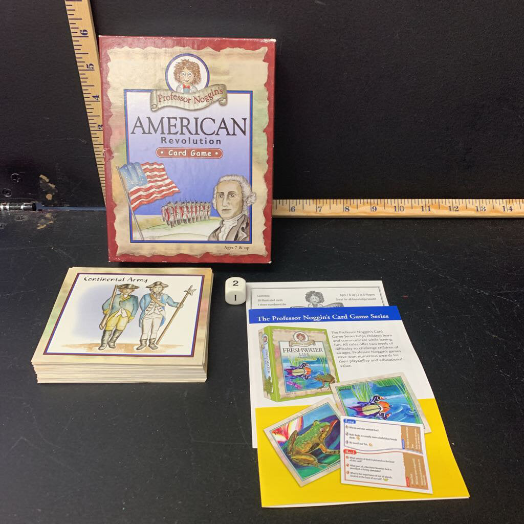 american revolution card game