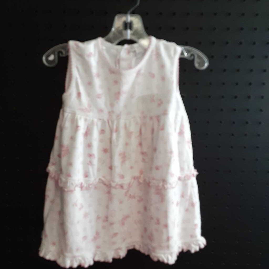 sleeveless buterfly /flower/fruit print dress