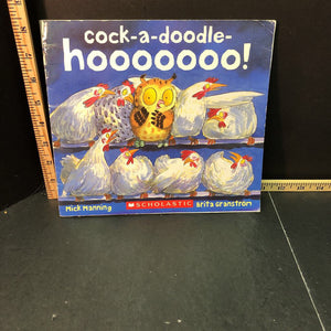 Cock-a-doodle-hooooooo!(Mick Manning)-paperback